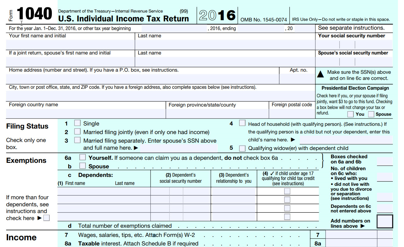 Overview Of Federal Income Taxation For Individuals
